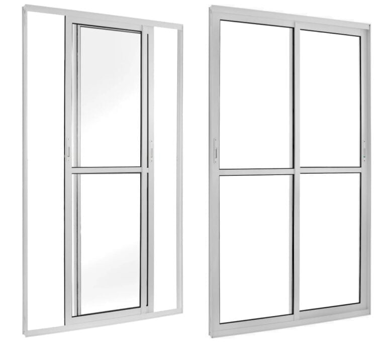 melhor obra apresenta imagem de casa com IA para post sobre melhores esquadrias de aluminios portas e janelas