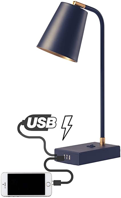 A MelhorObra apresenta as 10 Melhores Luminárias de Mesa Luminária de mesa USB TUTTO, 3 portas de carga rápida 17W, articulada e com dimmer. Lâmpada incluída. Bivolt