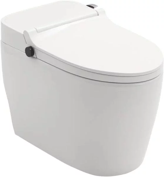 Achei melhor oferta de Vaso Sanitário, Monobloco, Caixa Acoplada, Privada, Assento Soft Close, Esmaltado, Celestita, Branco