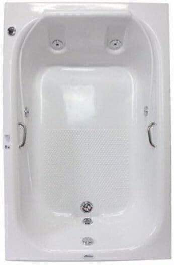 melhorobra achei a melhor oferta de Banheira Hidromassagem Dupla Ouro Fino Cristal 170cmx110cmx40cm 220V Branco