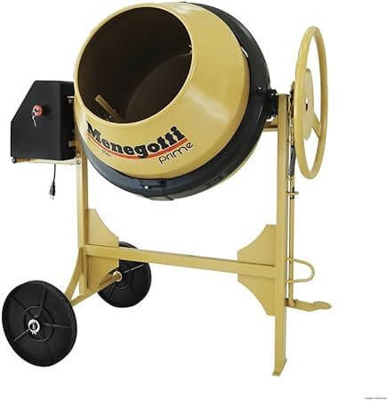 Betoneira 150 litros Monofásica 1 e 2CV 220V Prime com Kit de Segurança - Menegotti