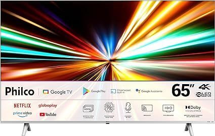 As melhores Smart TVs de 2023 Fast Smart TV QLED 65'', Ultra HD 4K, PTV65G3BGTSSBL, Philco, Dolby Vision, Dolby Atmos, Google TV, Eye Protection, melhor melhorobra, preço, oferta, promo, promoção, melhor, obra,