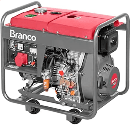 melhor obra construir reforma luxo apartamento casa residencia fachada comercio Gerador a Diesel 8000 W Trifásico 380 V Branco