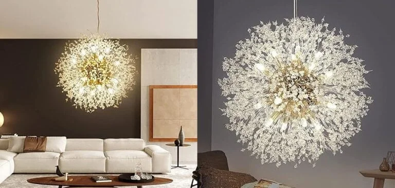 decoração encantadora com lindos lustres pendentes de led, Lustre de ouro de cristal moderno, Fogos de artifício, melhor, melhorobra, oferta, led, promoção, promo