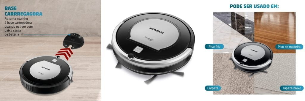 O melhor aspirador robótico Mondial robô aspirador de pó, Robot Wconnect a MelhorObra-melhor-obra-casa-inteligente-tecnologia-wiffi-construir-reformar-decorar-robo