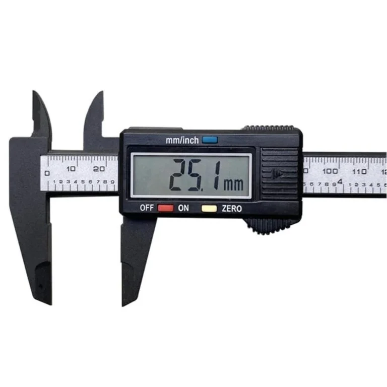 Melhor Obra apresenta maquinas e equipamentos para montar sua empresa e empreender na construção civil com Paquímetro Digital Profissional Tela LCD Medição Precisao 150mm com Estojo feito em Metal e Plastico