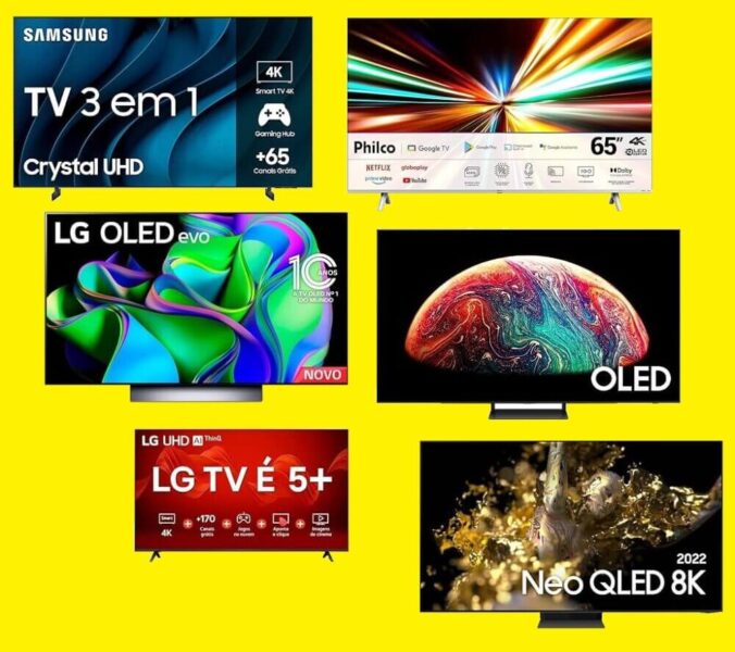 🥇 As Melhores Smart TVs de 2025 6 As melhores Smart TVs de 2023, oled melhor smart tv melhores melhorobra qled melhor obra