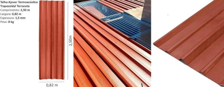 Telha Termoacústica Trapezoidal , melhor, melhorobra, obra, construir, construção, decora, decorar, decoração, oferta, cobertura,