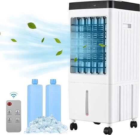 O melhor ar condicionado portátil Ventilador de ar condicionado portátil Resfriador evaporativo LOUJIN melhorobra, melhor, obra, oferta, custo, beneficio, promo, promoção