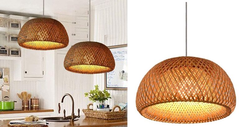 achei-melhor-oferta-marca-decoração-decorando-pendente-teto-bambu-rafia-pvc-natural-fonte-luz-iluminação-mesa-sala-cozinha-gourmet-nicbel-2