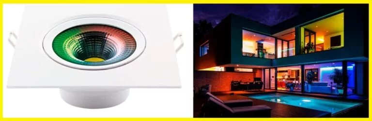 achei-melhor-oferta-marca-iluminação-Spot Inteligente LED Smart Wi-FI compatível com Alexa, linha NEO, 5W, Quadrado, RGB, Luz branca e amarela (2700K-6500K), Bivolt, Avant,